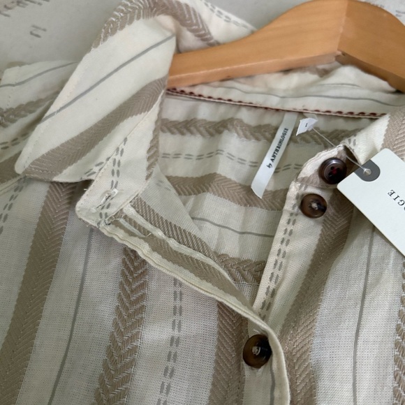 🆕Anthropologie Delphine Textured Tunic Dress Size XL NWT - Picture 6 of 12